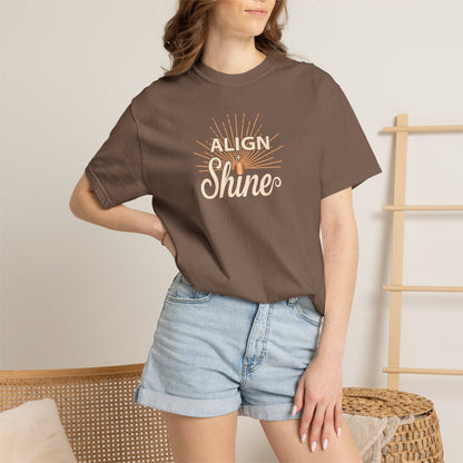 Align & Shine Unisex Graphic T-Shirt