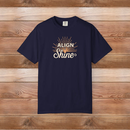 Align & Shine Unisex Graphic T-Shirt