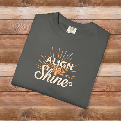 Align & Shine Unisex Graphic T-Shirt