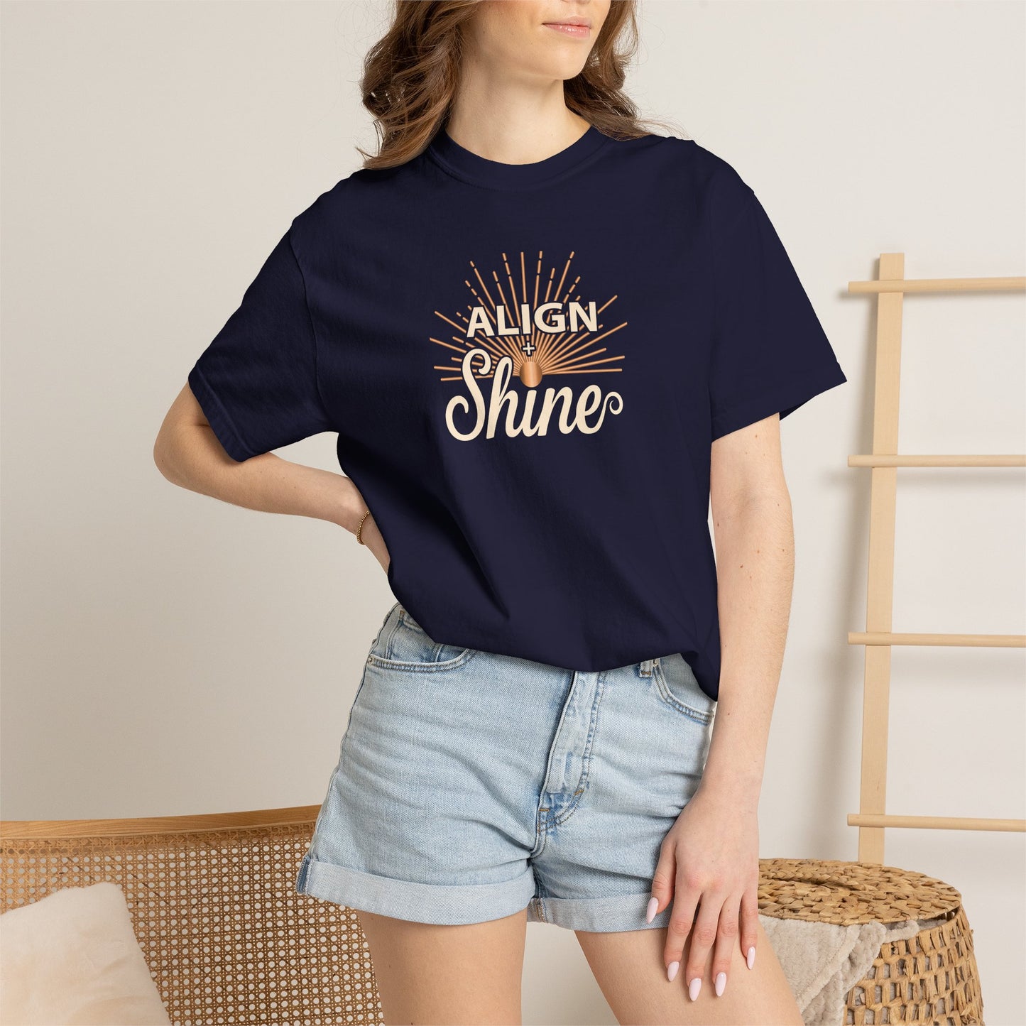 Align & Shine Unisex Graphic T-Shirt