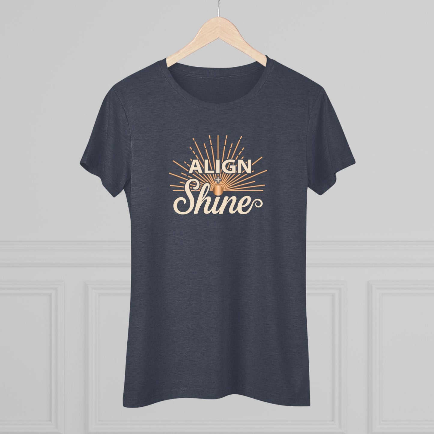 Align + Shine Women's Tee — Tri Blend Fabric