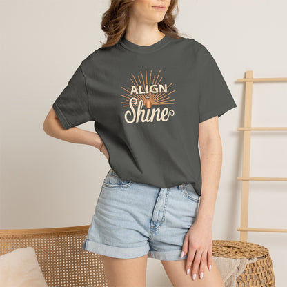 Align & Shine Unisex Graphic T-Shirt
