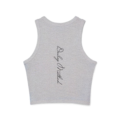 Women’s Micro Rib Racer Tank Top - 2 colors available