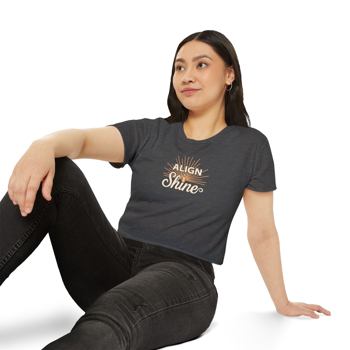 Align + Shine Women's Crop Top