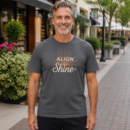 Align & Shine Unisex Graphic T-Shirt