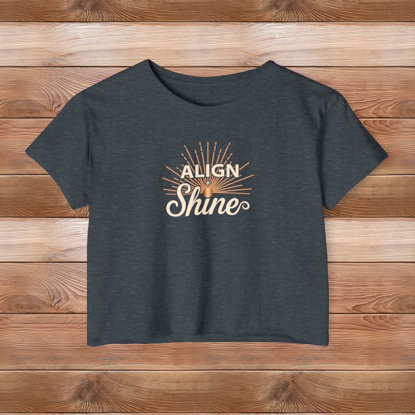 Align + Shine Women's Crop Top