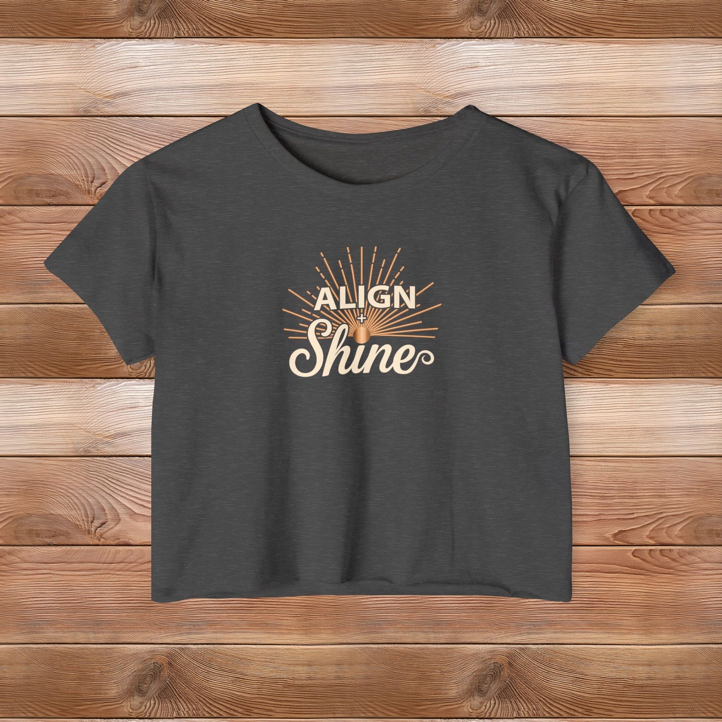 Align + Shine Women's Crop Top