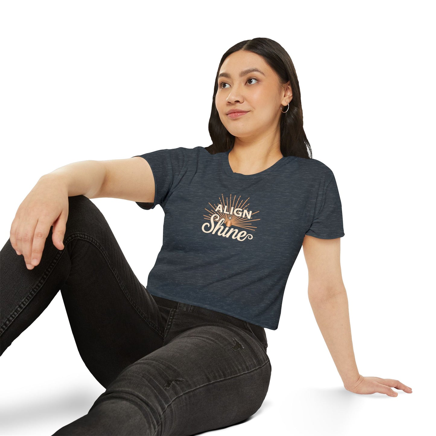 Align + Shine Women's Crop Top