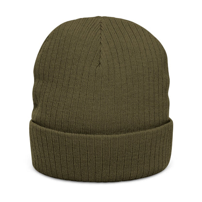 Embroidered Dailey Method Ribbed Knit Beanie