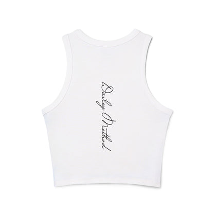 Women’s Micro Rib Racer Tank Top - 2 colors available