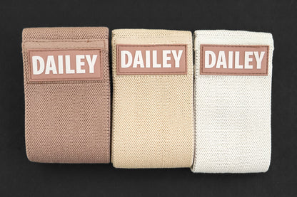 Branded Circular Band Set of 3