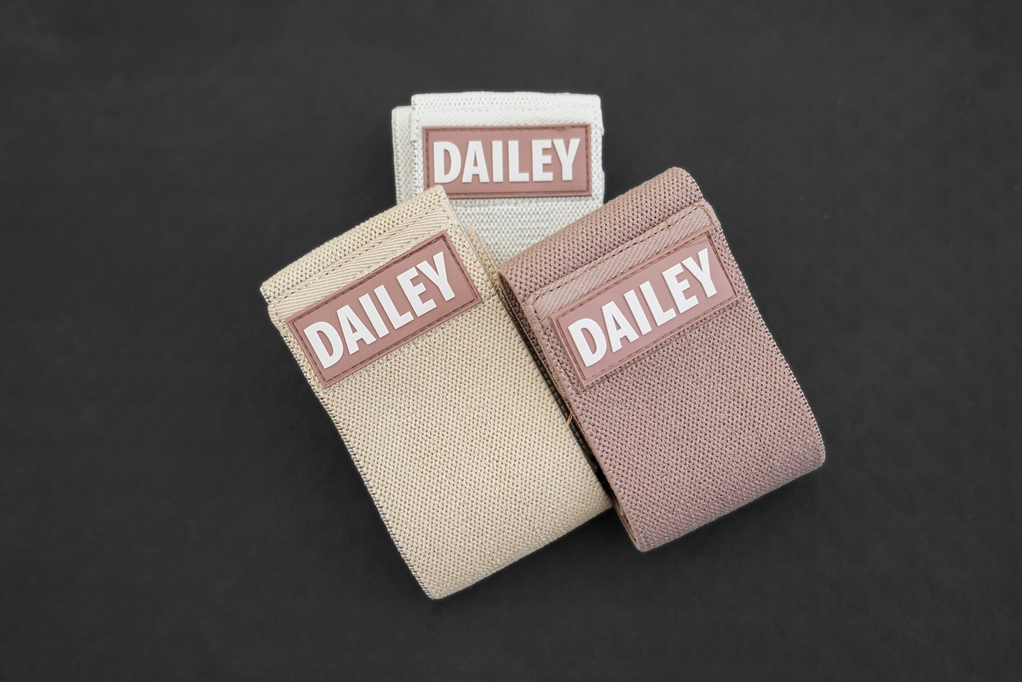 Branded Circular Band Set of 3