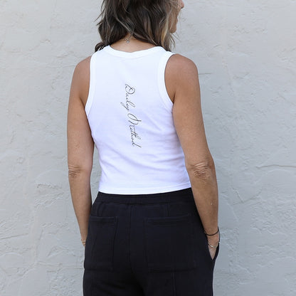 Women’s Micro Rib Racer Tank Top - 2 colors available